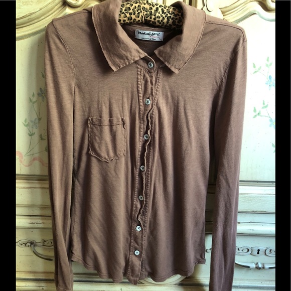 Michael Stars Tops - Michael Stars luxe slub blouse Michael Stars Tops - Michael Stars luxe slub blouse